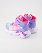 Skechers Skechers Παιδικά Μποτάκια με Μονόκερο και Φωτάκια για Κορίτσια Μωβ Παπούτσι Κορίτσι Φωτάκια / Shoes with Lights Girl T_48022400000_pic3