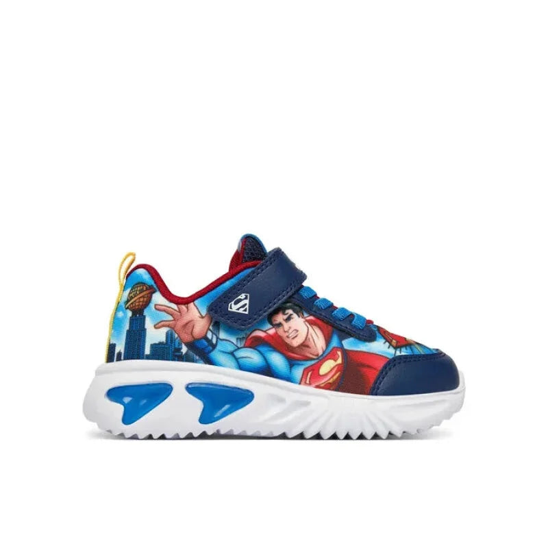 Geox Geox J65DZA 02ABC C0693 Παιδικά Αθλητικά DC Comics Μπλε Παπούτσι Αγόρι Φωτάκια / Shoes with Lights Boy athletika-geox-j-assister-boy-j65dza-02abc-c0693-m-mple-0000305705921