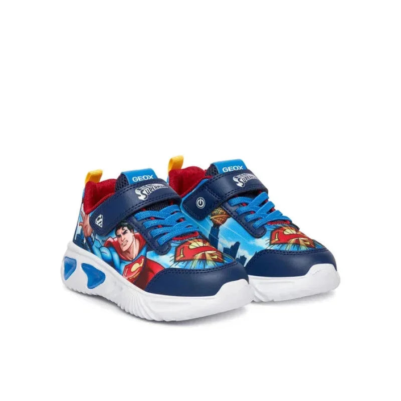 Geox Geox J65DZA 02ABC C0693 Παιδικά Αθλητικά DC Comics Μπλε Παπούτσι Αγόρι Φωτάκια / Shoes with Lights Boy athletika-geox-j-assister-boy-j65dza-02abc-c0693-m-mple-0000305705921_1