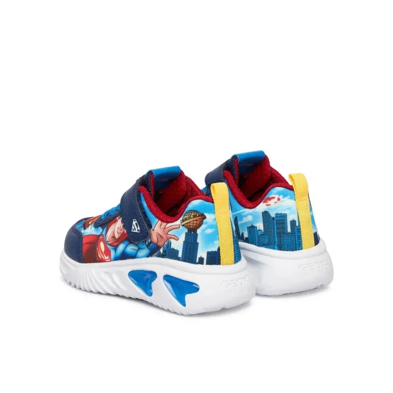 Geox Geox J65DZA 02ABC C0693 Παιδικά Αθλητικά DC Comics Μπλε Παπούτσι Αγόρι Φωτάκια / Shoes with Lights Boy athletika-geox-j-assister-boy-j65dza-02abc-c0693-m-mple-0000305705921_2