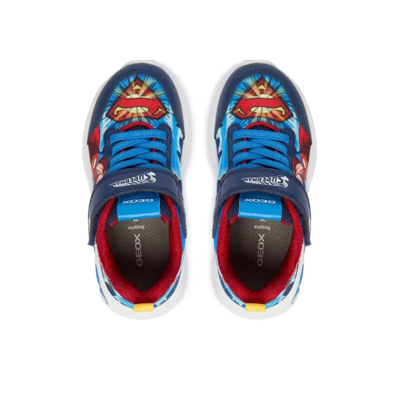 Geox Geox J65DZA 02ABC C0693 Παιδικά Αθλητικά DC Comics Μπλε Παπούτσι Αγόρι Φωτάκια / Shoes with Lights Boy athletika-geox-j-assister-boy-j65dza-02abc-c0693-m-mple-0000305705921_4