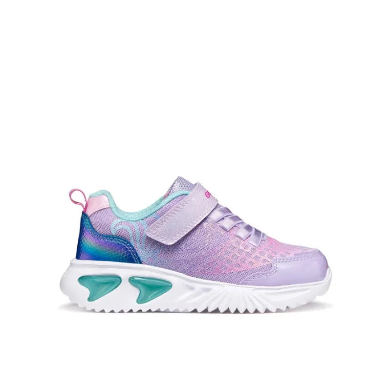 Geox Geox J65E9A 0ASPV C8888 Παιδικά Sneakers Assister με Φωτάκια - Lilac/Veraman Παπούτσι Κορίτσι Φωτάκια / Shoes with Lights Girl athletika-geox-j-assister-girl-j65e9a-0aspv-c8888-s-mob-0000305706003_1