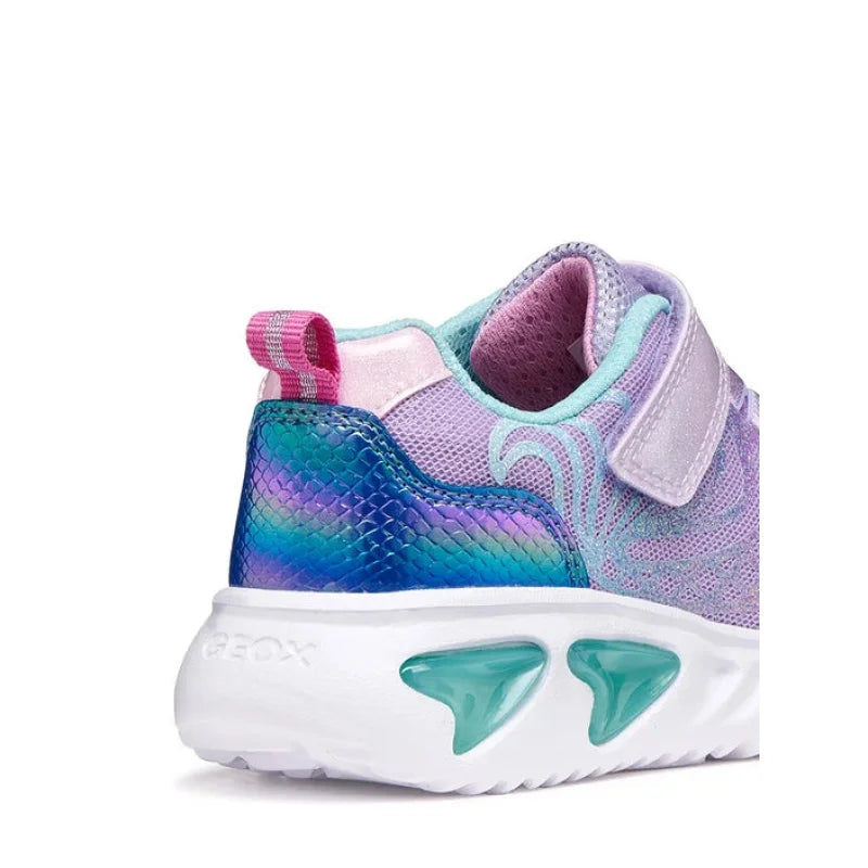 Geox Geox J65E9A 0ASPV C8888 Παιδικά Sneakers Assister με Φωτάκια - Lilac/Veraman Παπούτσι Κορίτσι Φωτάκια / Shoes with Lights Girl athletika-geox-j-assister-girl-j65e9a-0aspv-c8888-s-mob-0000305706003_6