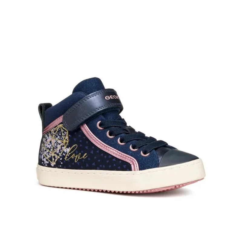 Geox Geox Αθλητικά J Kalispera Girl J744GI 0DHNF C4423 - Σκούρο Μπλε Sneaker Κορίτσι / Sneaker Girl athletika-geox-j-kalispera-j744gi-0dhnf-c4423-m-skouro-mple-0000305322449_1