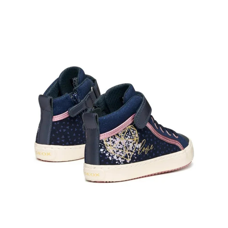 Geox Geox Αθλητικά J Kalispera Girl J744GI 0DHNF C4423 - Σκούρο Μπλε Sneaker Κορίτσι / Sneaker Girl athletika-geox-j-kalispera-j744gi-0dhnf-c4423-m-skouro-mple-0000305322449_2
