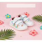 Biomecanics Biomecanics 262156-A Βρεφικά Αθλητικά Biogateo - Λευκά Tropical με Λεοπάρδαλη Sneaker Κορίτσι / Sneaker Girl biomecanics-262156-a-tropical-shoes