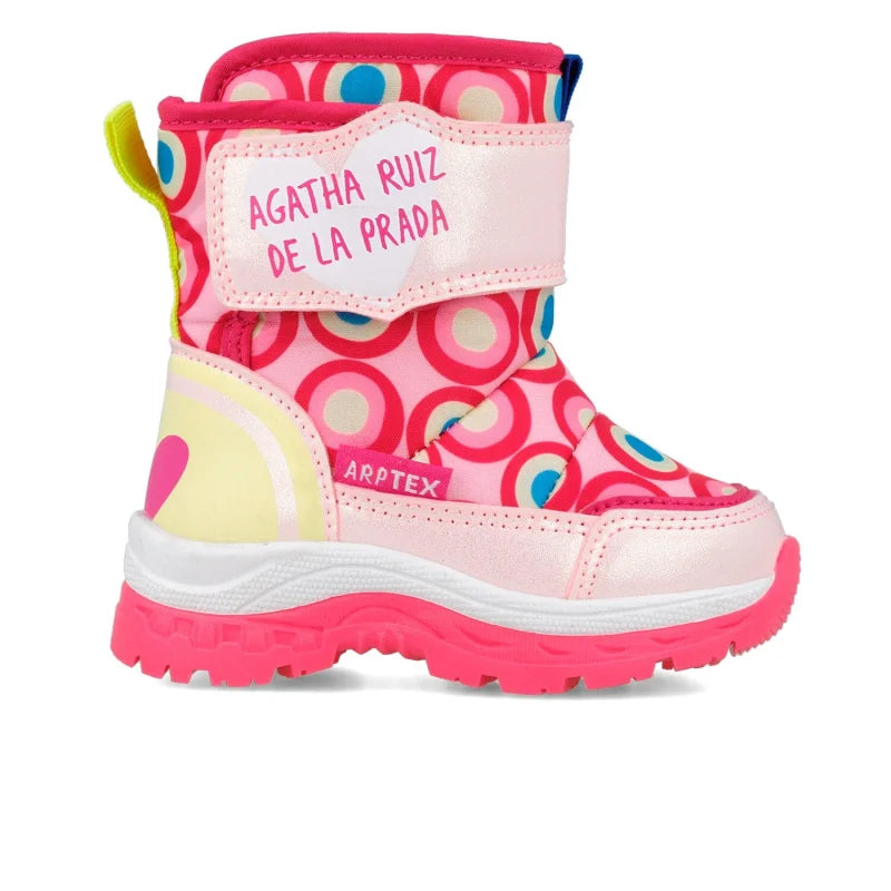 Αgatha Ruiz De La Prada Agatha Ruiz De La Prada Παιδικό Ανατομικό Μποτάκι Χιονιού με Γούνα Ροζ Χιονιού Κορίτσι / Snowboots Girl download_0e4cdd01-969d-45ab-b8d2-1b4c89e91f68