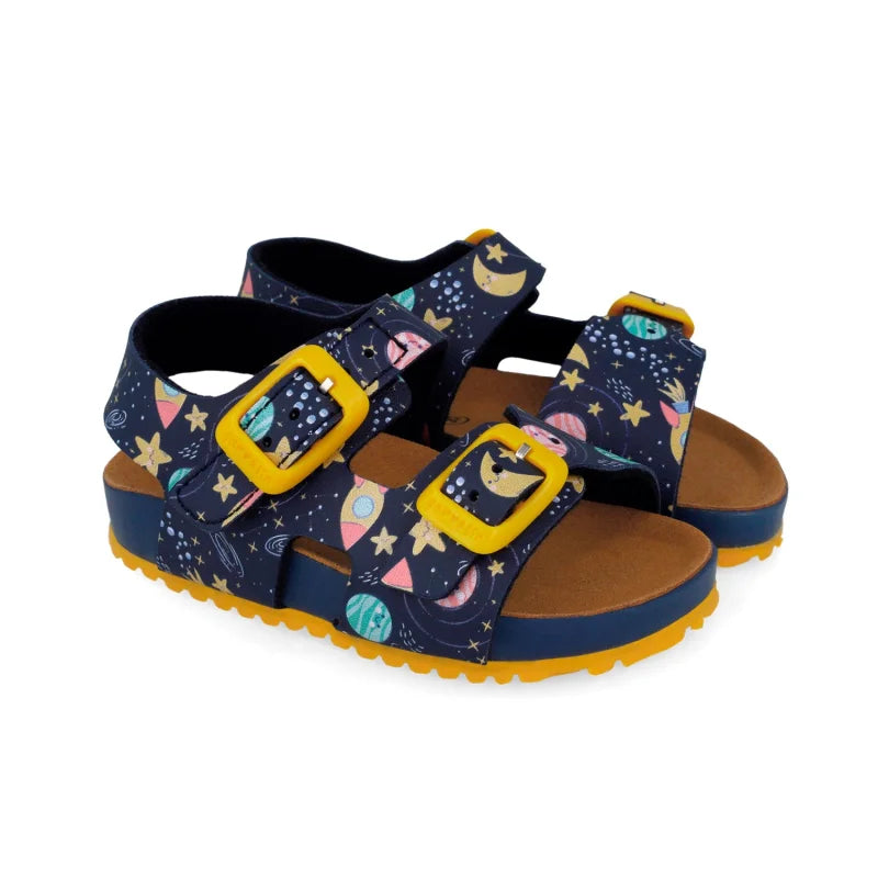 Garvalin Garvalin 262463-A Παιδικά Πέδιλα Bio-Sandals - Μπλε με Space Μοτίβο Πέδιλο Αγόρι / Sandals Boy download_1_9d94b8de-e8dc-446c-9ce7-ec46bcc4a060