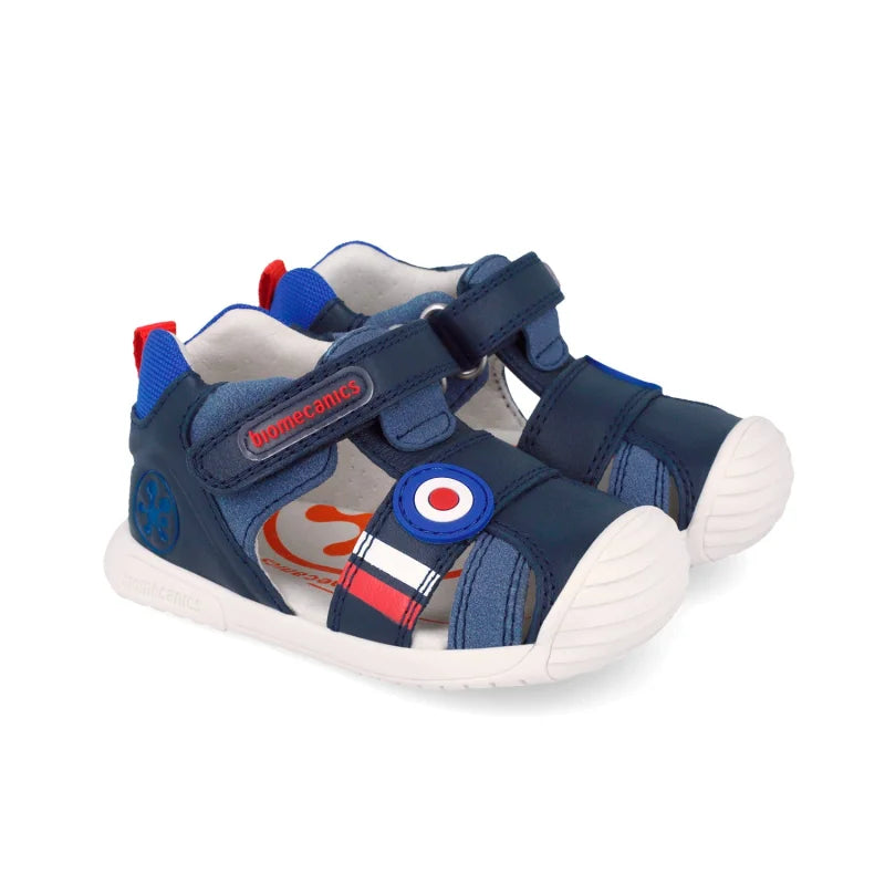 Biomecanics Biomecanics 262129-A Βρεφικά Πέδιλα Biogateo - Navy με Μπλε/Κόκκινο Στόχο Πέδιλο Αγόρι / Sandals Boy download_1_eb94b840-fe3d-4f26-9e58-c772a336140c