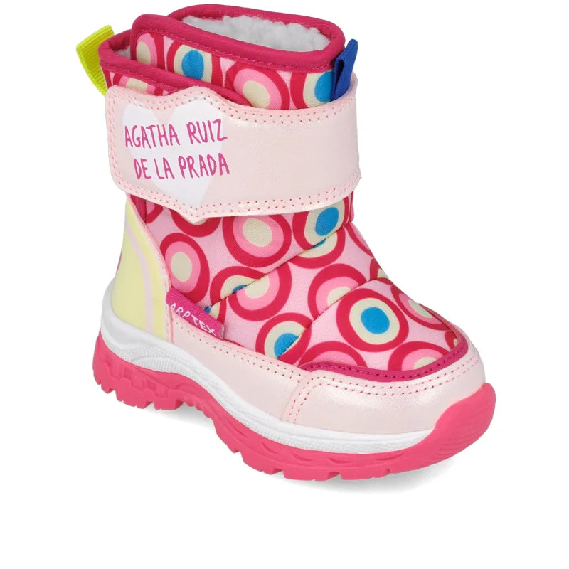 Αgatha Ruiz De La Prada Agatha Ruiz De La Prada Παιδικό Ανατομικό Μποτάκι Χιονιού με Γούνα Ροζ Χιονιού Κορίτσι / Snowboots Girl download_3_09f5b400-af86-4420-a876-61dfc859eeba