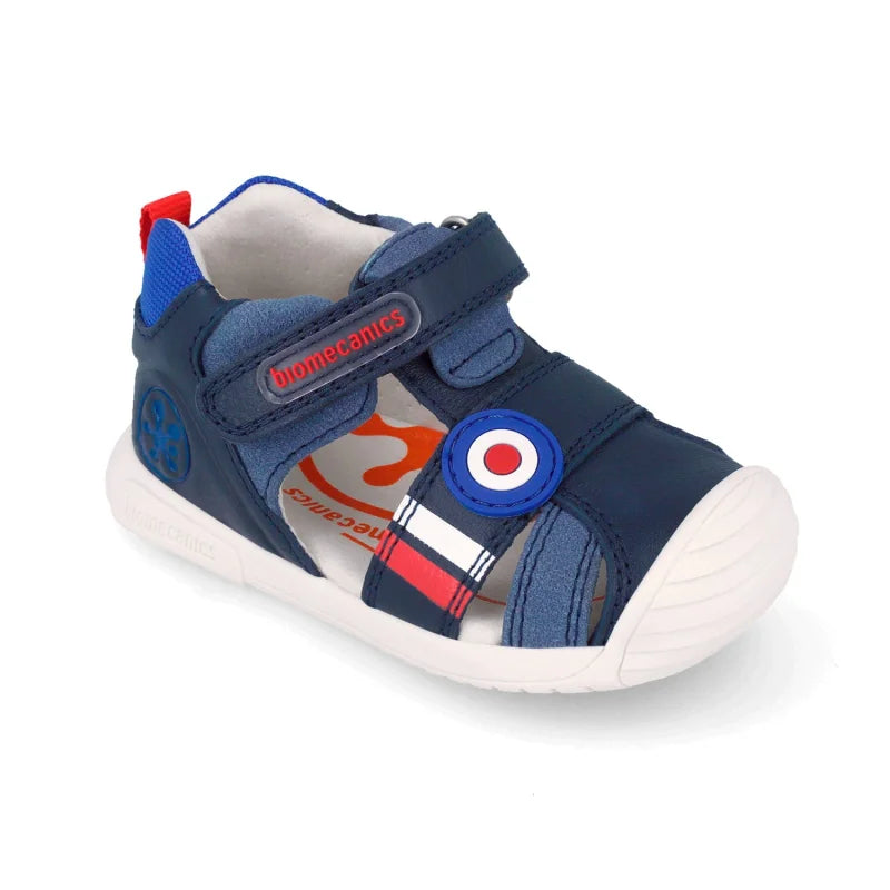 Biomecanics Biomecanics 262129-A Βρεφικά Πέδιλα Biogateo - Navy με Μπλε/Κόκκινο Στόχο Πέδιλο Αγόρι / Sandals Boy download_3_7293f8c5-8ab4-43a3-a728-ceabe86e6077