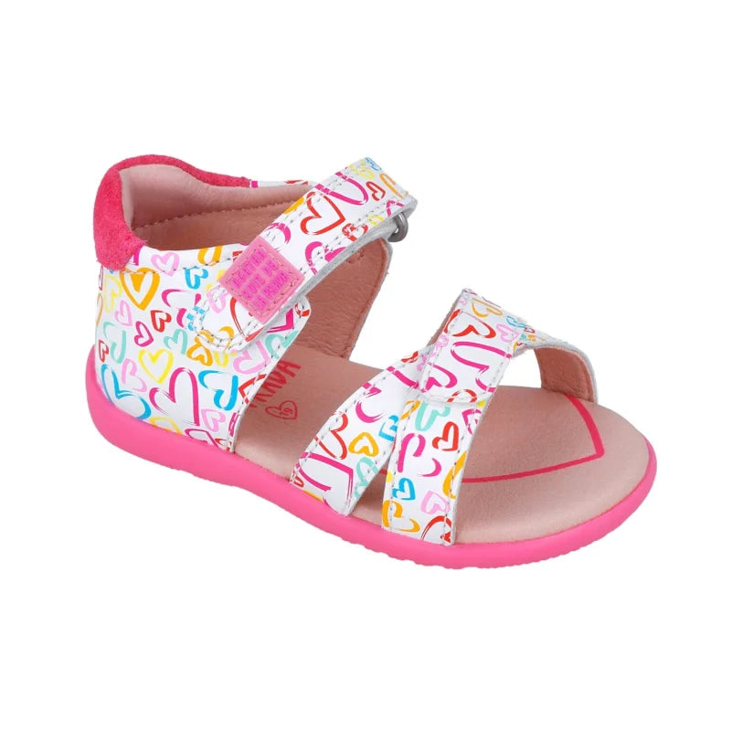 Αgatha Ruiz De La Prada Agatha Ruiz De La Prada Δερμάτινα Ανατομικά Πέδιλα για Κορίτσια Λευκά Πέδιλο Κορίτσι / Sandals Girl download_3_75872b5c-97b7-434f-a95b-5c5b07437e17