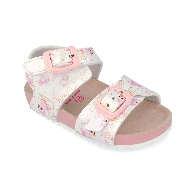 Garvalin Garvalin 262461-B Παιδικά Πέδιλα Bio-Sandals - Λευκό με Princess Μοτίβο Πέδιλο Κορίτσι / Sandals Girl download_5_c2c2d8d3-e3e2-409c-a240-349299fed361