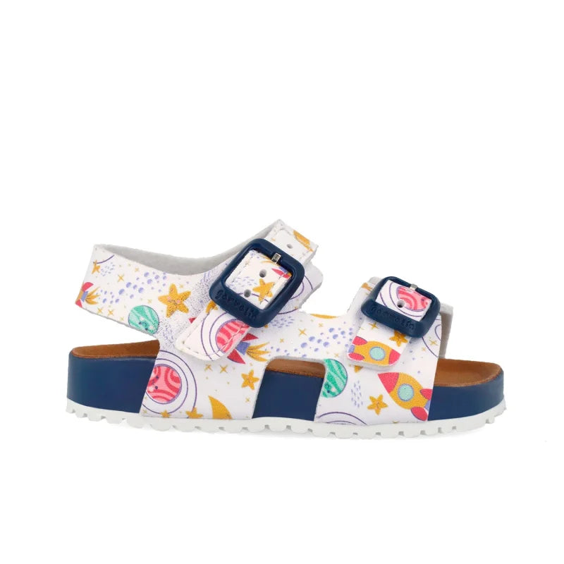 Garvalin Garvalin 262463-B Παιδικά Πέδιλα Bio-Sandals - Λευκό με Space Μοτίβο Πέδιλο Αγόρι / Sandals Boy download_f14b0403-1da5-422f-b28b-556d93cf9b5f