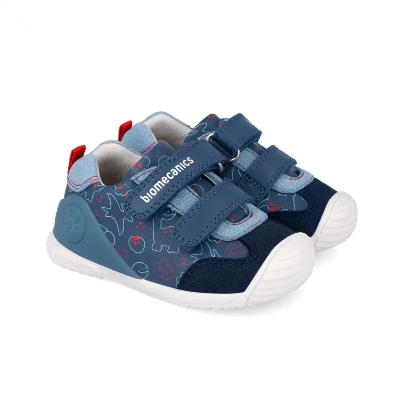 Biomecanics Biomecanics 262120-A556 Μπλε Παιδικό Sneaker Sneaker Αγόρι / Sneaker Boys first-steep-sneakers-262120-a556