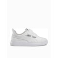 Puma Παιδικό Sneaker Courtflex V2 V Ps με Σκρατς Λευκό