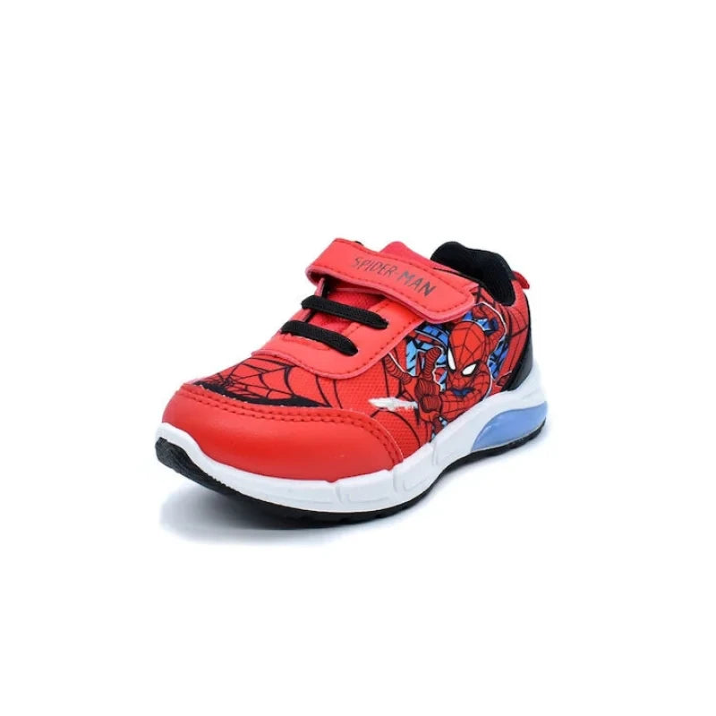 Leomil Spiderman Παιδικά Ανατομικά Sneakers με Φωτάκια για Αγόρια - Κόκκινο Παπούτσι Αγόρι Φωτάκια / Shoes with Lights Boy fixedratio_20240223090015_6aa4bf9d