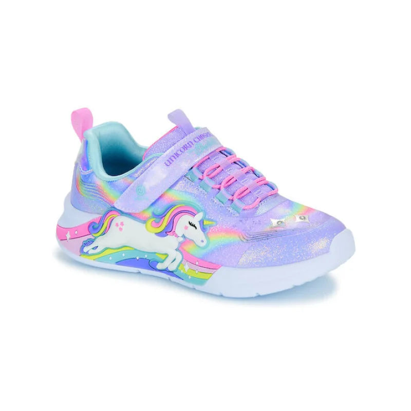 Skechers Skechers Παιδικά Sneakers με μονόκερο για κορίτσια Μωβ Παπούτσι Κορίτσι Φωτάκια / Shoes with Lights Girl fixedratio_20240805133512_7a7e6502