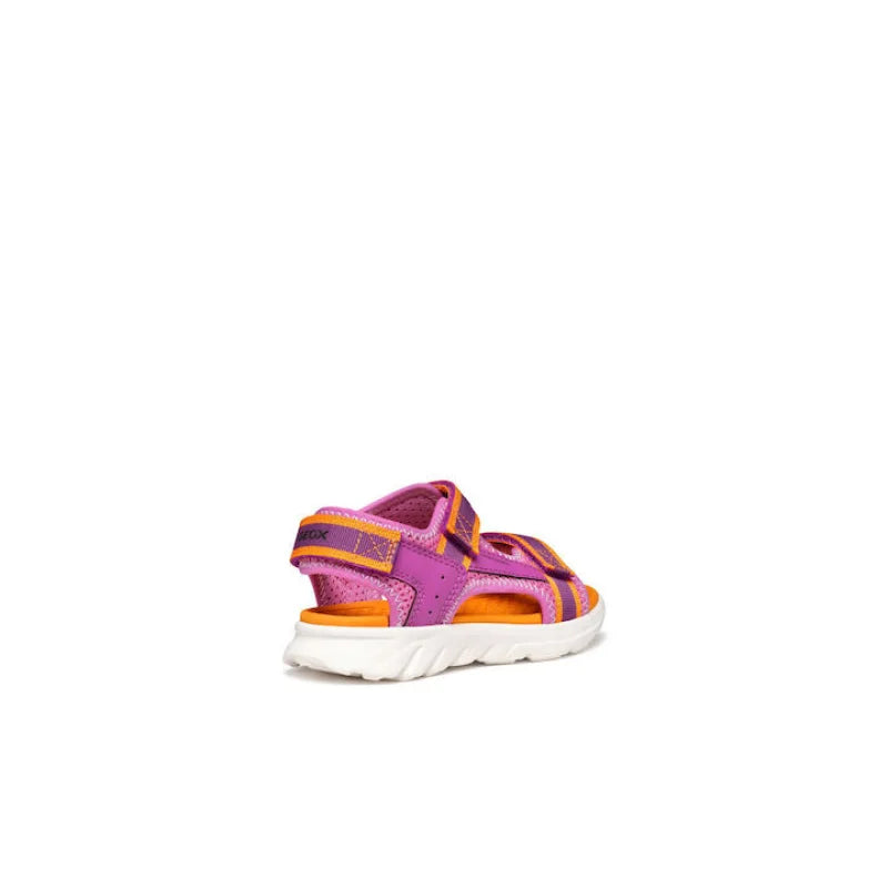 Geox GEOX Παιδικά Πέδιλα J Sandal Φουξία Πορτοκαλί – Άνεση και Στυλ Πέδιλο Κορίτσι / Sandals Girl fixedratio_20250212111444_7295a1f7