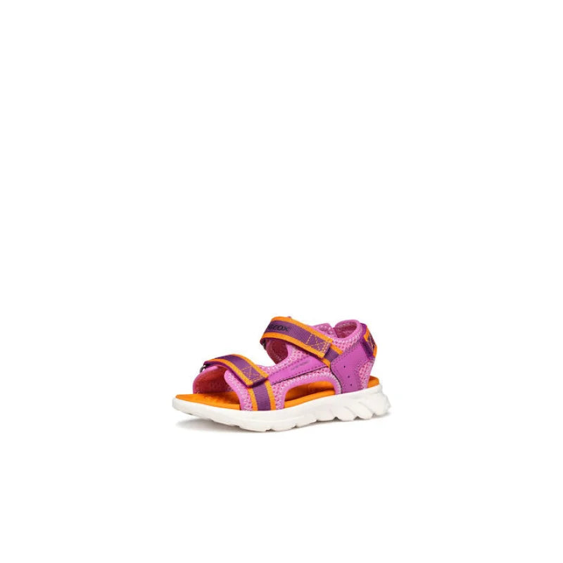 Geox GEOX Παιδικά Πέδιλα J Sandal Φουξία Πορτοκαλί – Άνεση και Στυλ Πέδιλο Κορίτσι / Sandals Girl fixedratio_20250212111518_10028da8