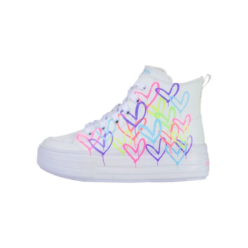 Skechers Skechers Hyperlift Love Daz Παιδικά Μποτάκια Λευκά Μποτάκι Κορίτσι / Boots Girl fixedratio_20250417020955_skechers_paidikes_mpotes_leykes_314075_lwmlt