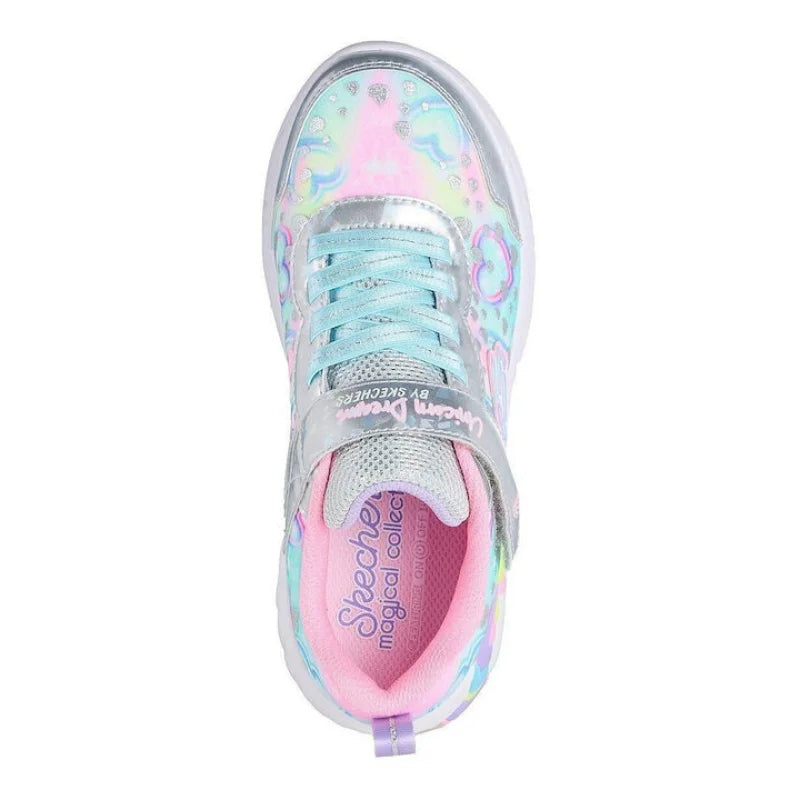 Skechers Skechers Unicorn Dreams Παιδικά Sneakers Πολύχρωμα Παπούτσι Κορίτσι Φωτάκια / Shoes with Lights Girl fixedratio_20250716132434_c6d4ca4b
