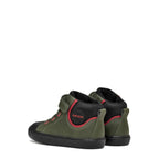 Geox Geox Baby Gisli Δερμάτινα Παιδικά Μποτάκια με Σκρατς Πράσινα Μποτάκι Αγόρι / Boots Boys fixedratio_20250729132350_673014b5