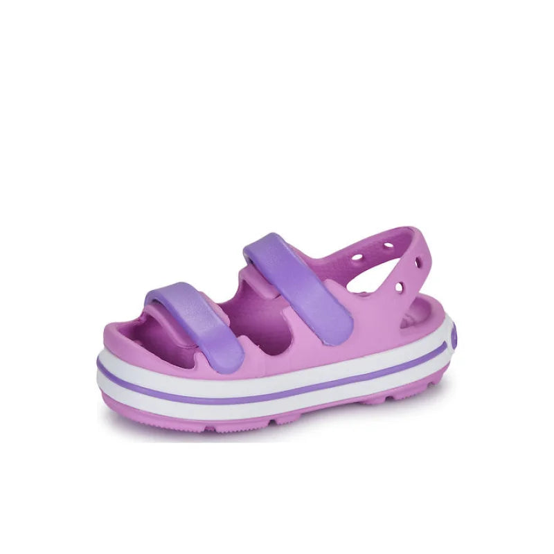Crocs Crocs 209424-6WQ Παιδικά Σανδάλια για Κορίτσια Pink/Floral Θαλάσσης Κορίτσι / Beachwear Girl fixedratio_20260122142440_2675bc50