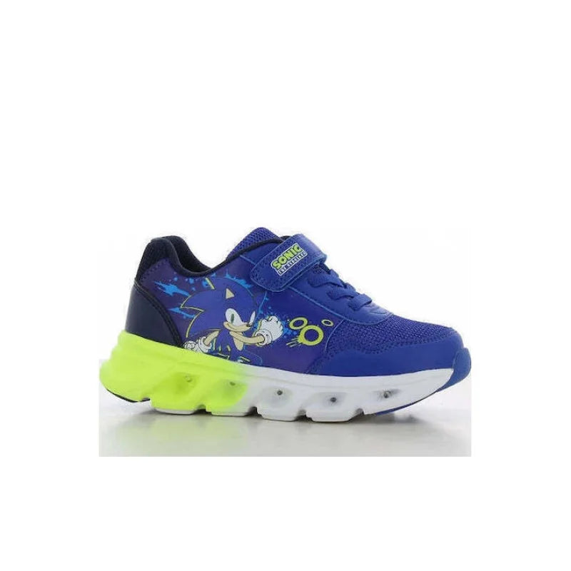 Leomil Sonic SC001399 Παιδικά Sneakers με Σκρατς & Φωτάκια Μπλε Παπούτσι Αγόρι Φωτάκια / Shoes with Lights Boy fixedratio_20260226090930_disney_sonic_paidika_sneakers_me_fotakia_mple_sc001399