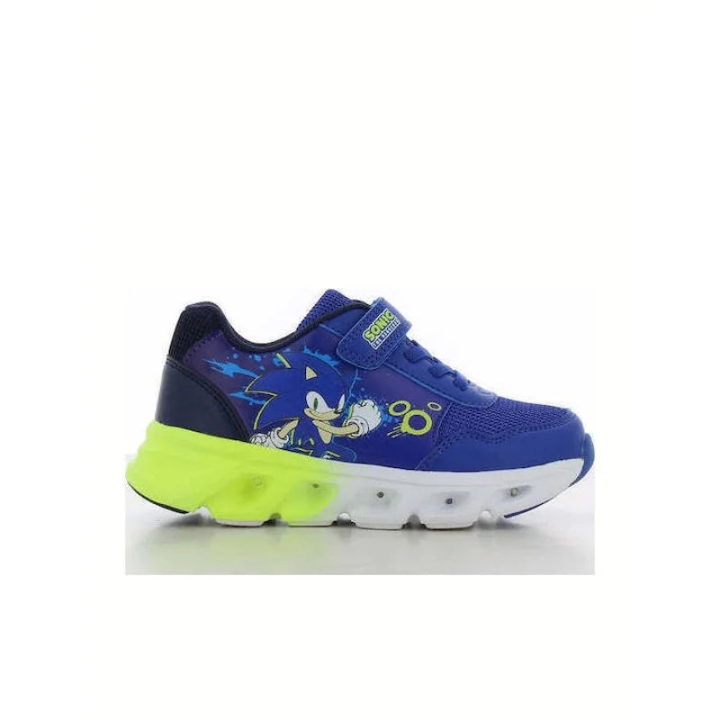 Leomil Sonic SC001399 Παιδικά Sneakers με Σκρατς & Φωτάκια Μπλε Παπούτσι Αγόρι Φωτάκια / Shoes with Lights Boy fixedratio_20260226090933_bdfc3129