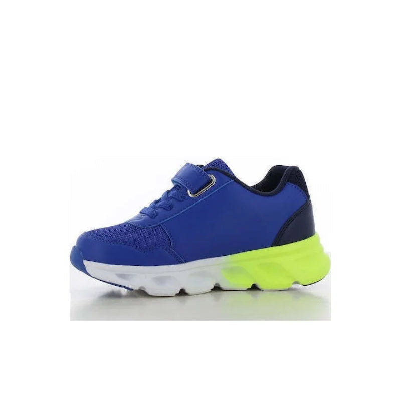 Leomil Sonic SC001399 Παιδικά Sneakers με Σκρατς & Φωτάκια Μπλε Παπούτσι Αγόρι Φωτάκια / Shoes with Lights Boy fixedratio_20260226090940_d3c5cd82