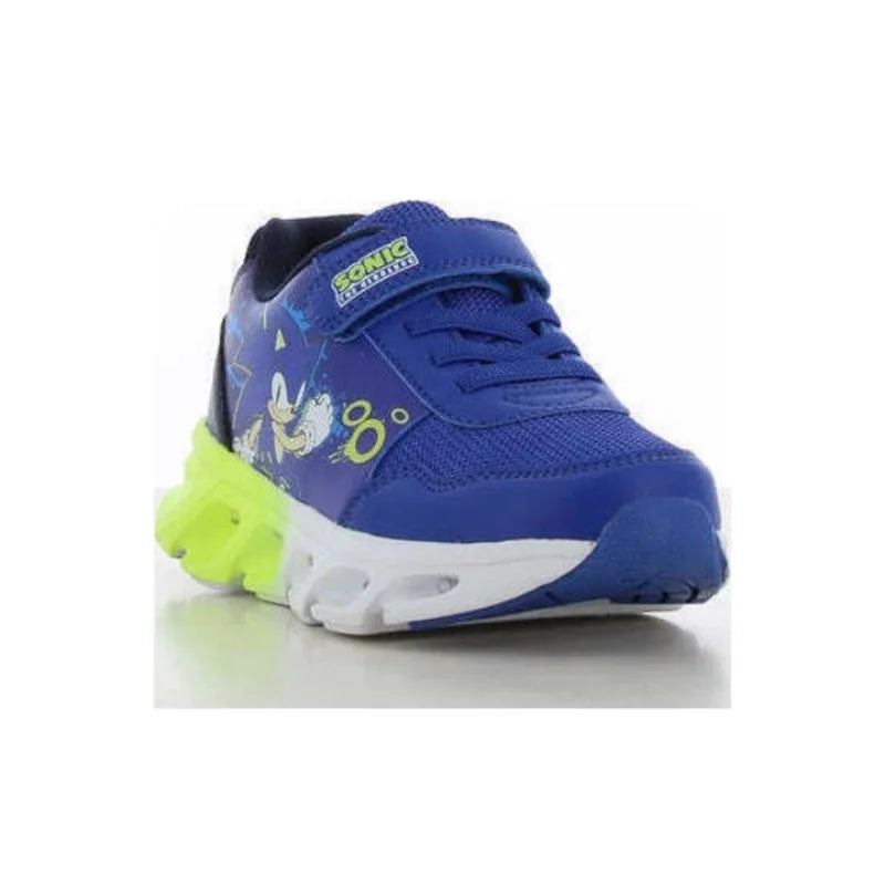 Leomil Sonic SC001399 Παιδικά Sneakers με Σκρατς & Φωτάκια Μπλε Παπούτσι Αγόρι Φωτάκια / Shoes with Lights Boy fixedratio_20260226090943_339a27df
