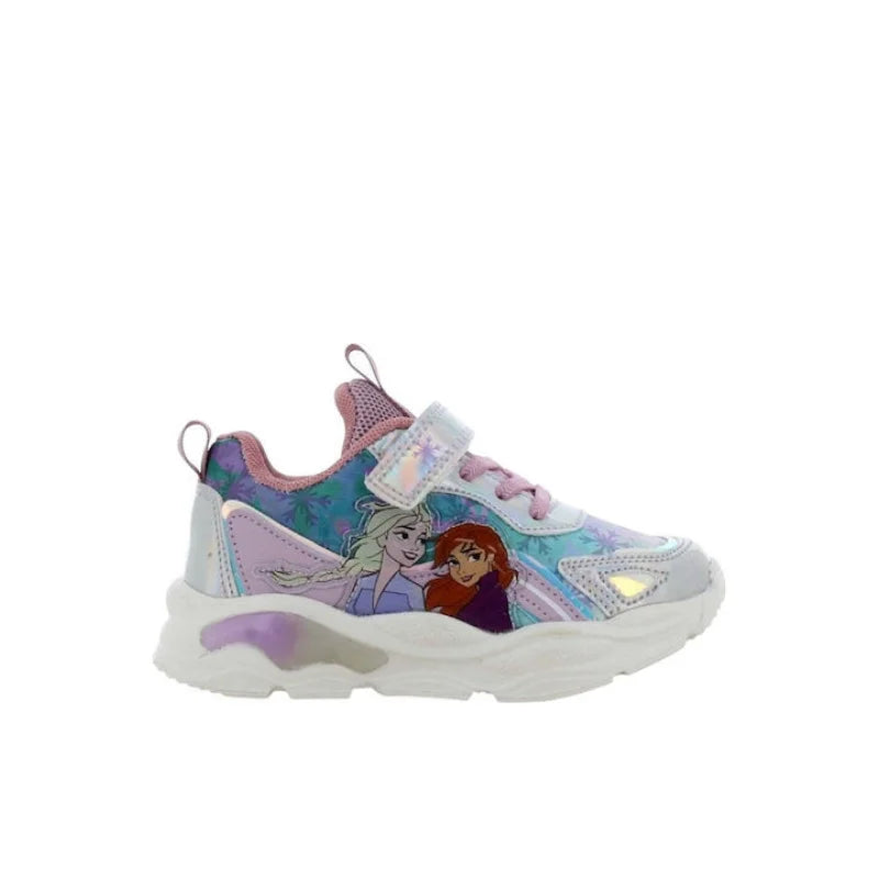 Leomil Disney Frozen FZ015235 Παιδικά Sneakers Ανατομικά με Σκρατς & Φωτάκια Ασημί Παπούτσι Κορίτσι Φωτάκια / Shoes with Lights Girl fixedratio_20260226090951_disney_frozen_paidika_sneakers_anatomika_me_skrats_fotakia_asimi_fz015235