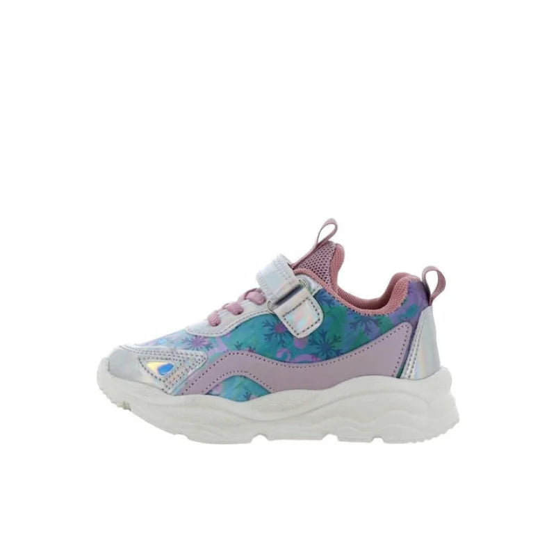 Leomil Disney Frozen FZ015235 Παιδικά Sneakers Ανατομικά με Σκρατς & Φωτάκια Ασημί Παπούτσι Κορίτσι Φωτάκια / Shoes with Lights Girl fixedratio_20260226091012_05806fa7
