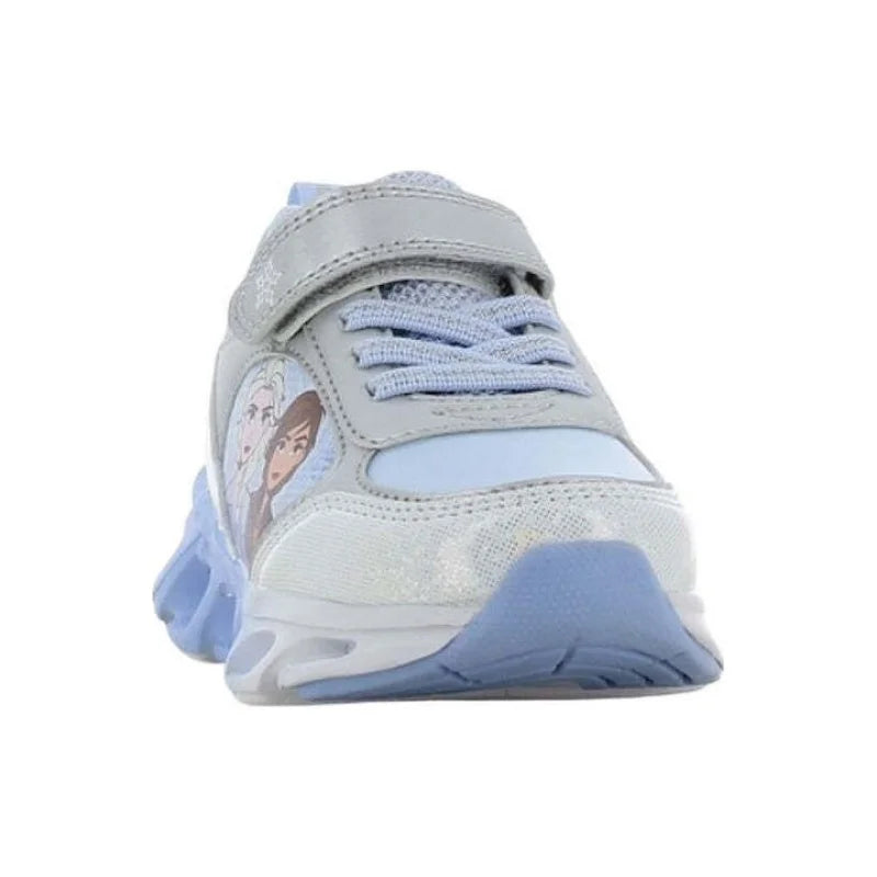 Leomil Disney Frozen FZ015625 Παιδικά Sneakers Ανατομικά με Σκρατς & Φωτάκια Ασημί Παπούτσι Κορίτσι Φωτάκια / Shoes with Lights Girl fixedratio_20260226091121_5f501258