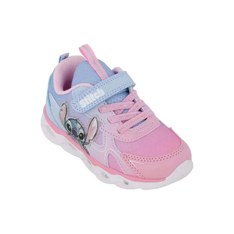 Leomil Lilo & Stitch LS002295 Παιδικά Sneakers με Φωτάκια Ροζ Παπούτσι Κορίτσι Φωτάκια / Shoes with Lights Girl fixedratio_20260306103408_109242be