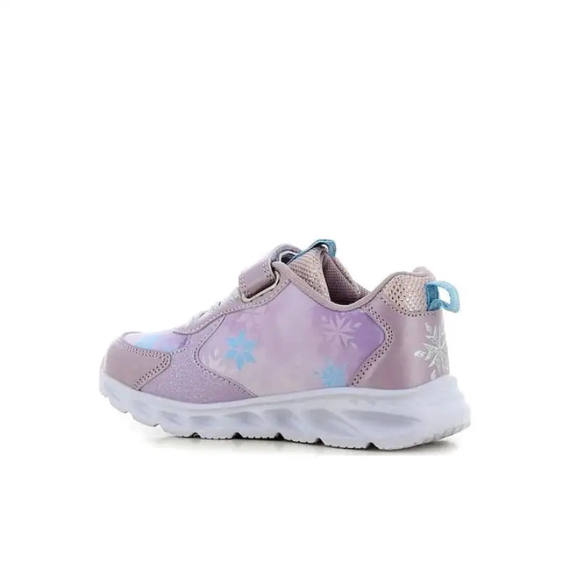 Frozen FZ016245 Παιδικά Sneakers με Σκρατς & Φωτάκια Λιλά