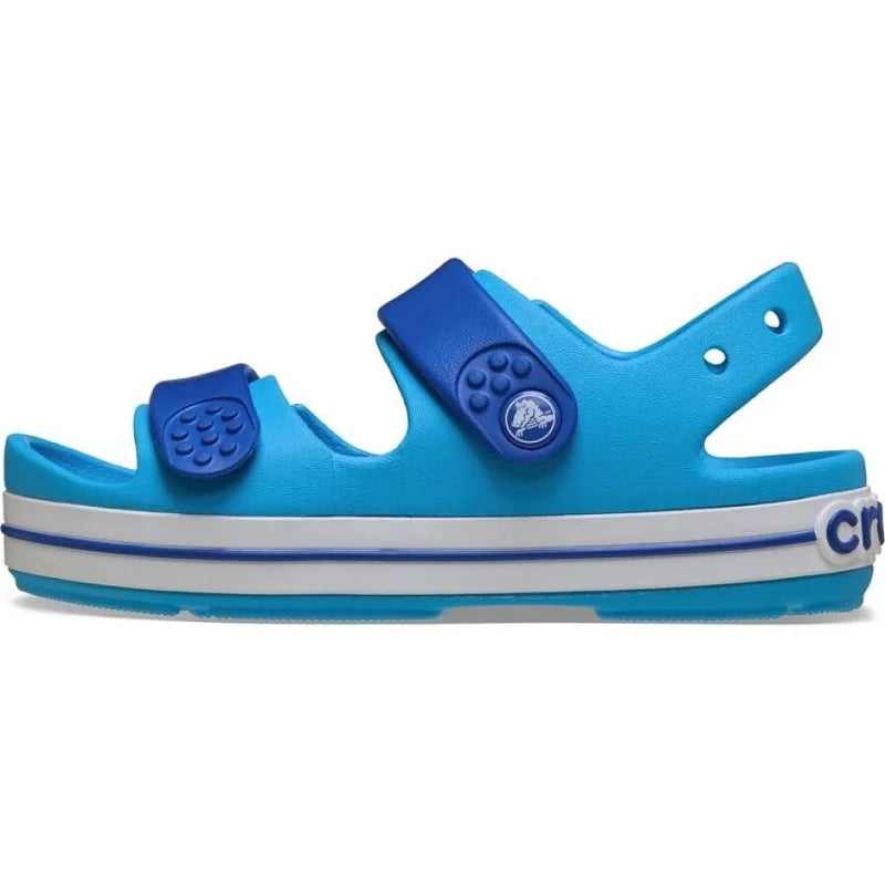 Crocs Crocs 209424-4MO Βρεφικά Σανδάλια για Αγόρια Blue/Multi Θαλάσσης Αγόρι / Beachwear Boys ftp-209424-4MO_01