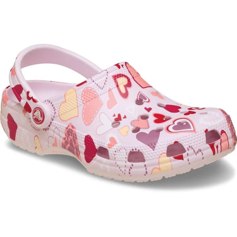 Crocs Crocs 209755-7CI Classic VDay Clog T Ροζ Θαλάσσης Κορίτσι / Beachwear Girl ftp-209755-7CI_06
