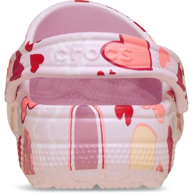 Crocs Crocs 209755-7CI Classic VDay Clog T Ροζ Θαλάσσης Κορίτσι / Beachwear Girl ftp-209755-7CI_07