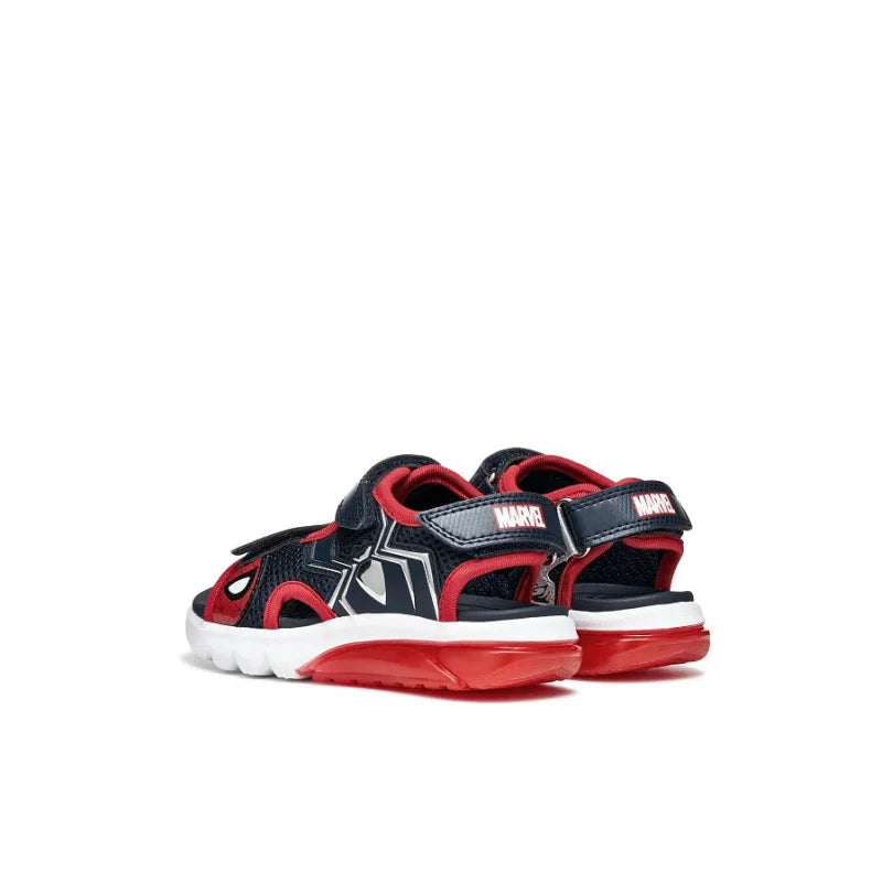 Geox Geox Παιδικά Πέδιλα με Φώτα Spider-Man J65MXB 014CE C0735 CIBERDR Μπλέ Πέδιλο Αγόρι Φωτάκια / Sandal Boy Lights ftp-J65MXB-C0735-CIBERDR_4