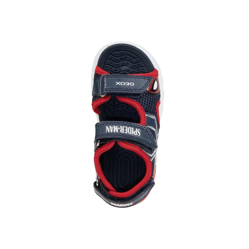 Geox Geox Παιδικά Πέδιλα με Φώτα Spider-Man J65MXB 014CE C0735 CIBERDR Μπλέ Πέδιλο Αγόρι Φωτάκια / Sandal Boy Lights ftp-J65MXB-C0735-CIBERDR_8