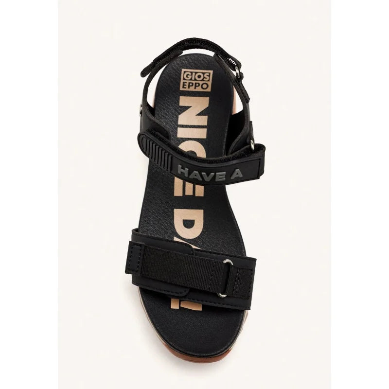 Gioseppo Gioseppo Εφηβικά Πέδιλα 75536-P-BLACK για κορίτσια Πέδιλο Κορίτσι / Sandals Girl g75536_negro_02