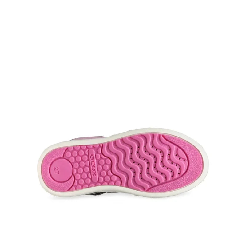 Geox Geox Skylin Παιδικά Sneakers High Ανατομικά με Φωτάκια Μαύρα Παπούτσι Κορίτσι Φωτάκια / Shoes with Lights Girl geox-athletika-j-skylin-j568wd-0nfkn-c9240-m-mauro-0000305270160_3