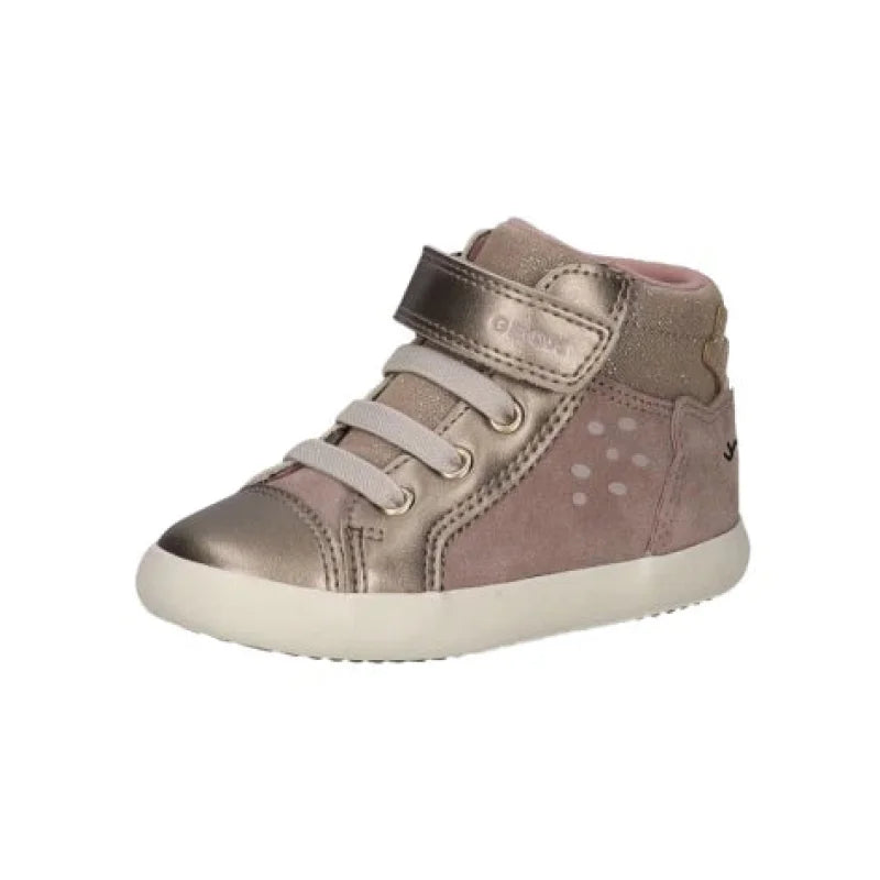 Geox Geox B661MA 022NF C5005 Παιδικά Ανατομικά Μποτάκια Gisli Μπεζ Μποτάκι Κορίτσι / Boots Girl geox-b-gisli-b661ma022nfc5005