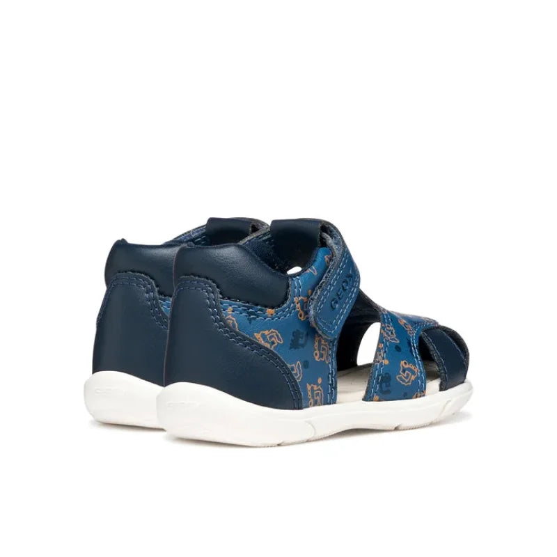 Geox Geox B556EC 05404 C4277 Zapito Boy Avio Navy Πέδιλο Αγόρι / Sandals Boy geox-sandalia-b-sandal-zapito-boy-b556ec-05404-c4277-skouro-mple-0000305698506_2