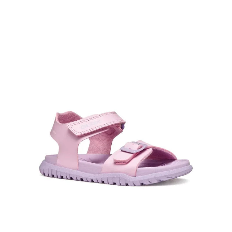 Geox Geox J Sandal Fusbetto Gi J35HQA 000BC C8842 Ροζ Σανδάλια Πέδιλο Κορίτσι / Sandals Girl geox-sandalia-j-sandal-fusbetto-gi-j35hqa-000bc-c8842-d-roz-0000305700773_1