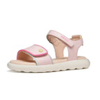 Geox Geox J65MSC Puffy Pop Παιδικά Δερμάτινα Πέδιλα - Ροζ Πέδιλο Κορίτσι / Sandals Girl j65msc2-1100x1100