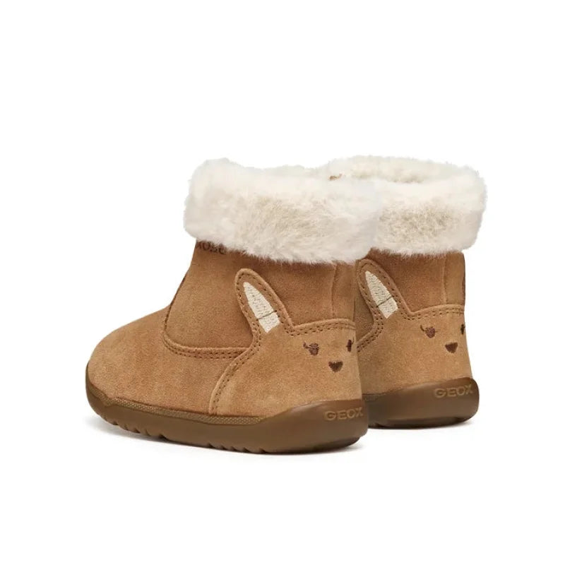Geox Geox Μπότες B Macchia B564PA 00022 C6627 Καφέ Μποτάκι Κορίτσι / Boots Girl mpotes-geox-b-macchia-b564pa-00022-c6627-kaphe-0000305272393_2