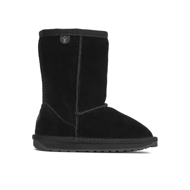 Emu Australia EMU Australia Μπότες Χιονιού Wallaby Lo Kids K10102 Μαύρο Χιονιού Κορίτσι / Snowboots Girl mpotes-khioniou-emu-australia-wallaby-lo-kids-k10102-black-0000008558787